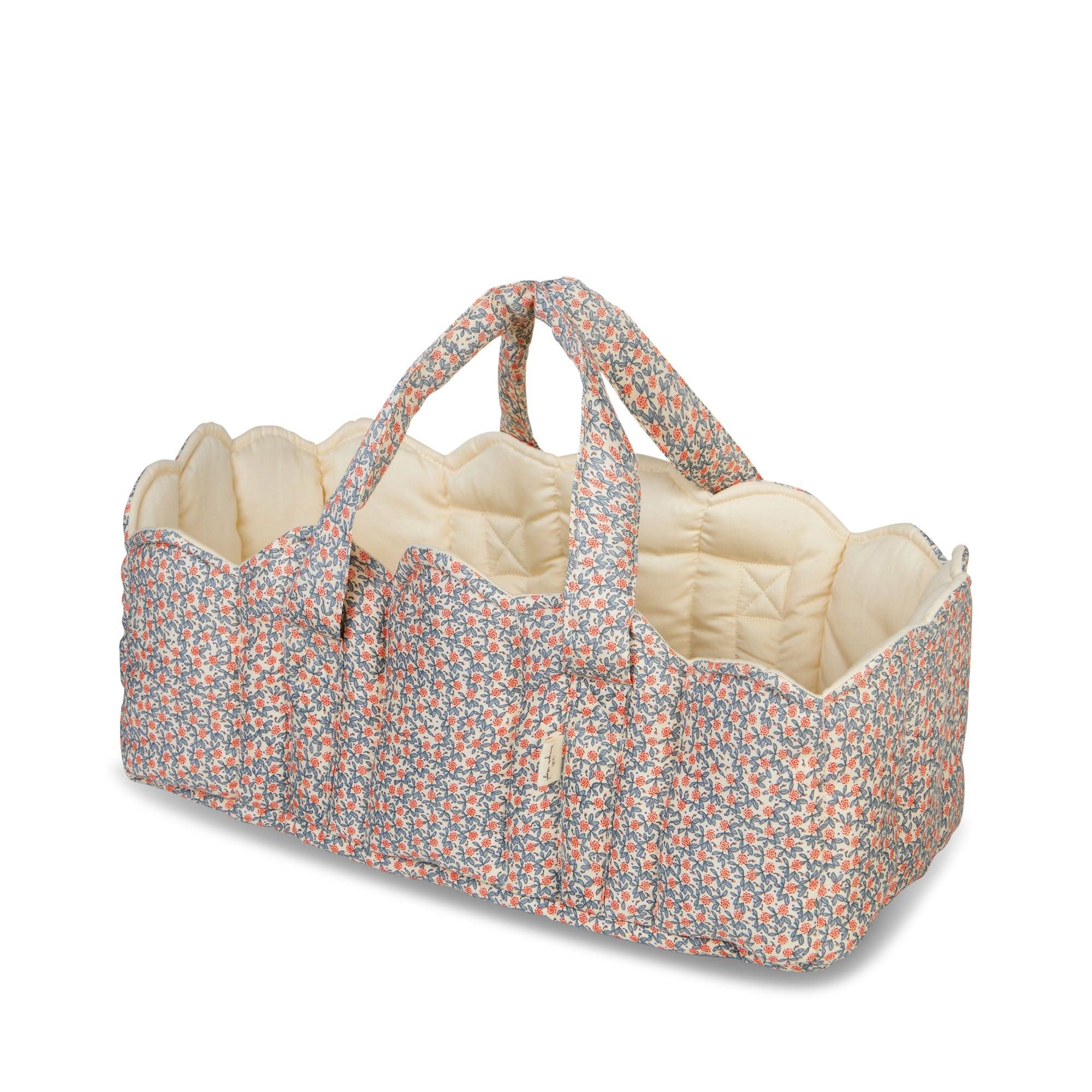 konges slojd carry cot for up to 17in dolls - Why and Whale