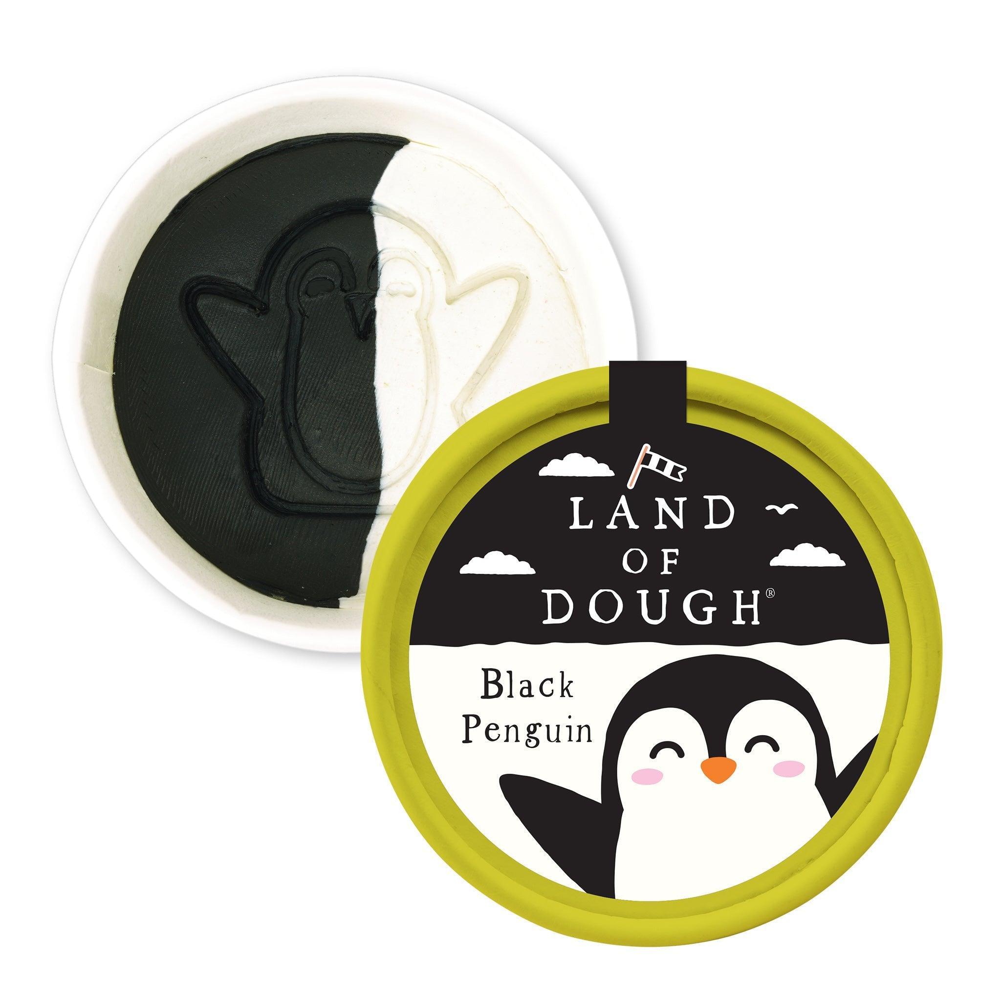 Land of Dough® Mini Cup - Black Penguin - Why and Whale