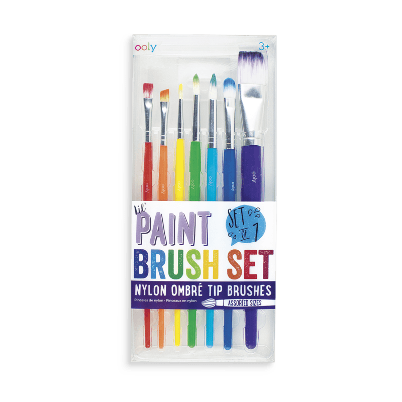 lil paint brush set - set of 7 - Why and Whale