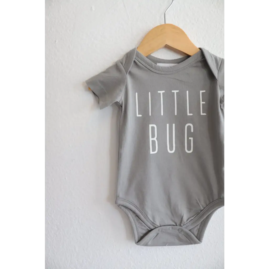 Little Bug Baby Onesie in Moon Mist