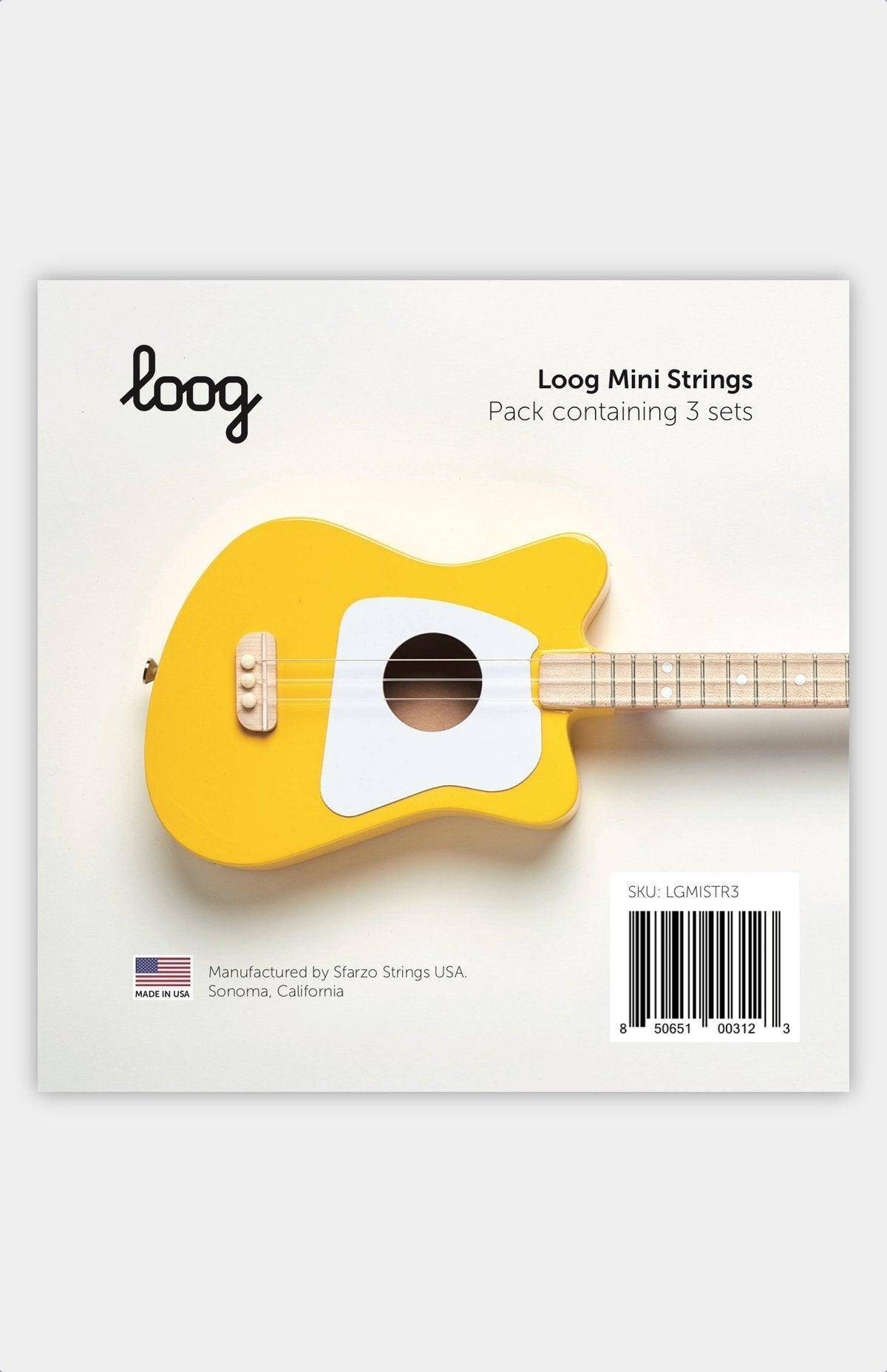 Loog Mini Guitar Strings - Why and Whale