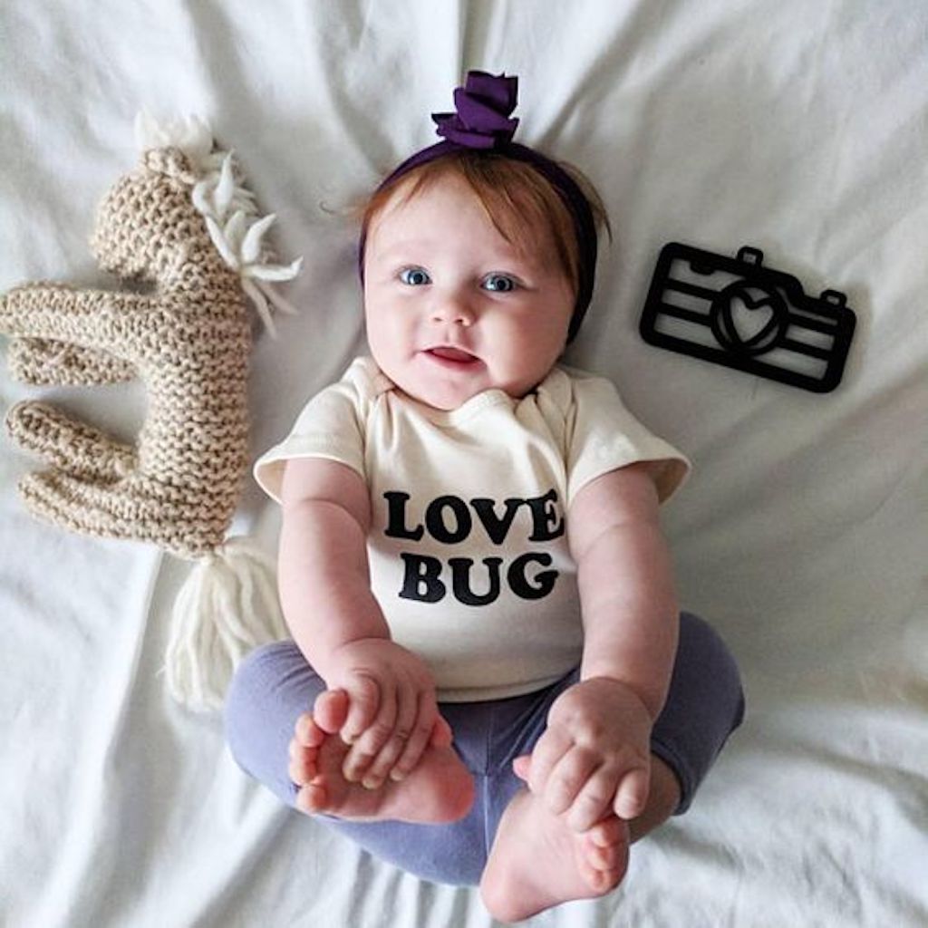 Love Bug - Organic Cotton Bodysuit