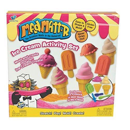 Mad Mattr - Ice Cream Kinetic Sand Activity Set - Why and Whale