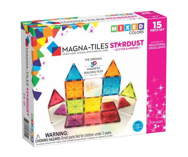 Magna-Tiles® Cars Stardust 15-Piece Set - Why and Whale
