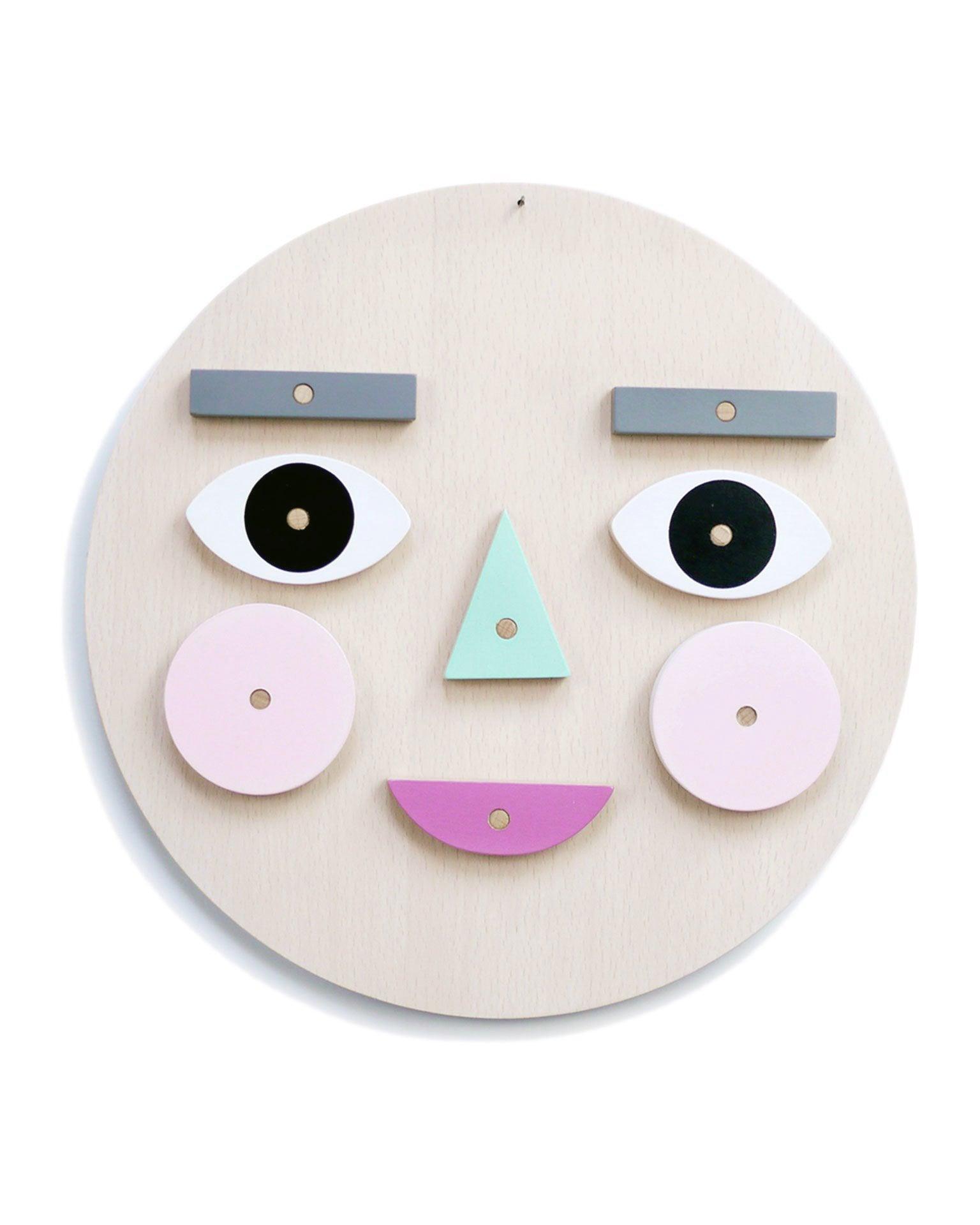 Make a Face Wooden Toy - Why and Whale