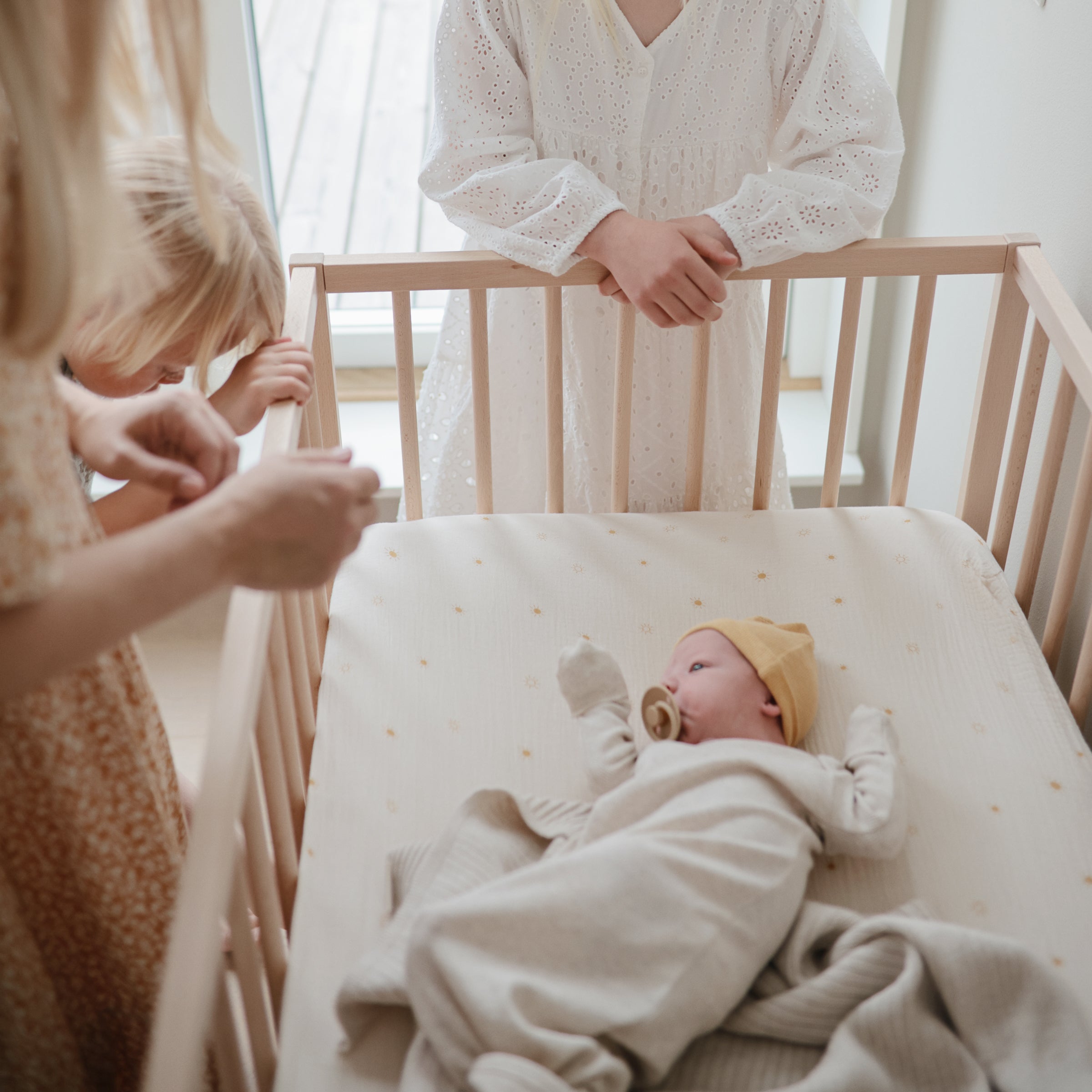 Mini Muslin Crib Sheet