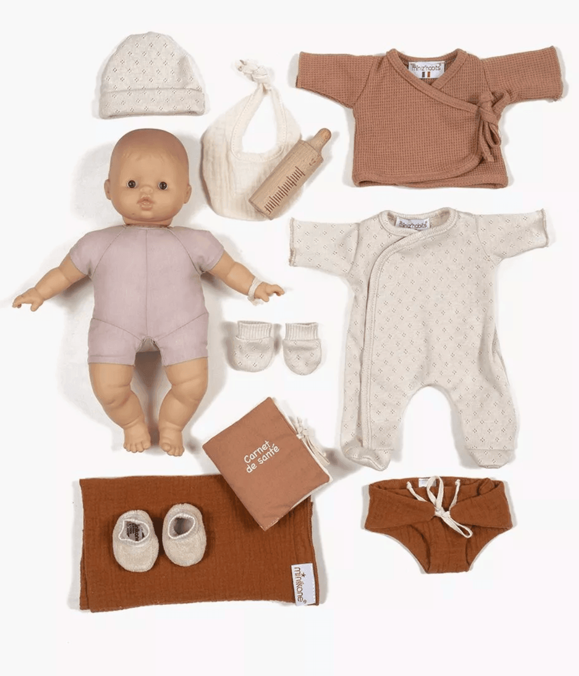 Minikane Babies Birth Kit - Why and Whale