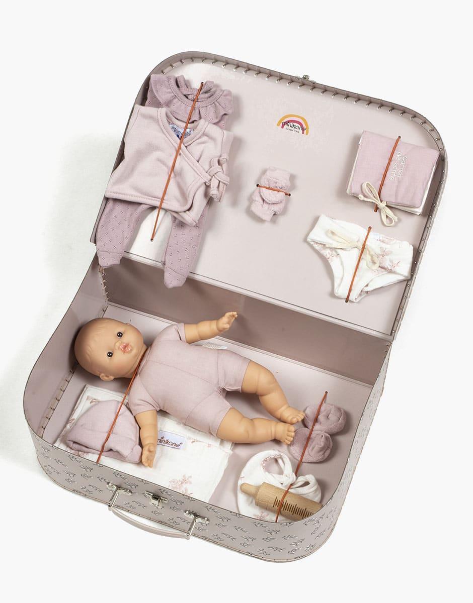 Minikane Baby Doll Gift Set, Lilac - Why and Whale