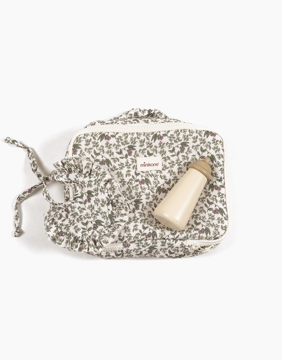 Minikane Annette Soft Suitcase for Dolls w/ accessories
