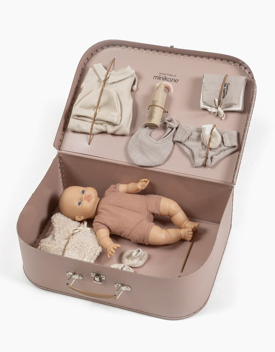 Linen Birth Kit Minikane Babies