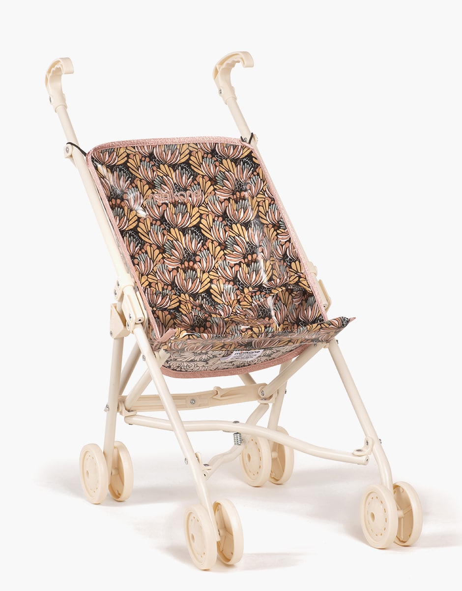 doll stroller, coated cotton - Minikane