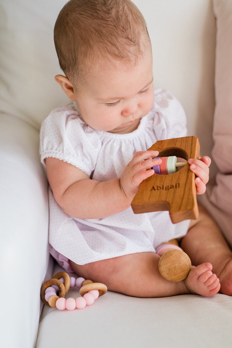 Mississippi Wooden Baby Rattle™