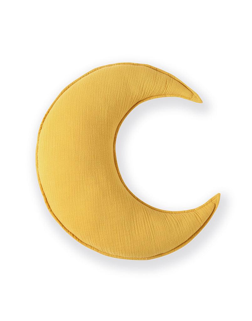Moon Cushion- Mustard Yellow - Why and Whale
