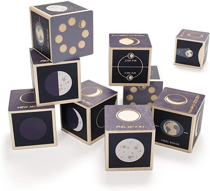 Moon Phase Blocks - Why and Whale