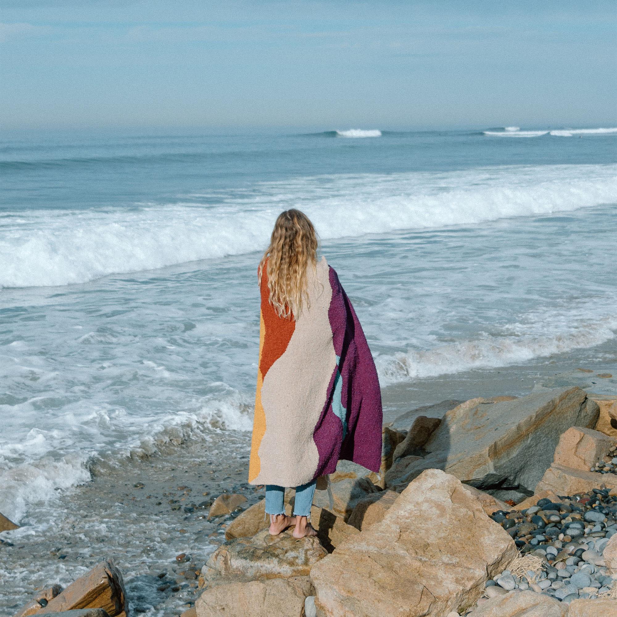 Mountain Sunrise Blanket