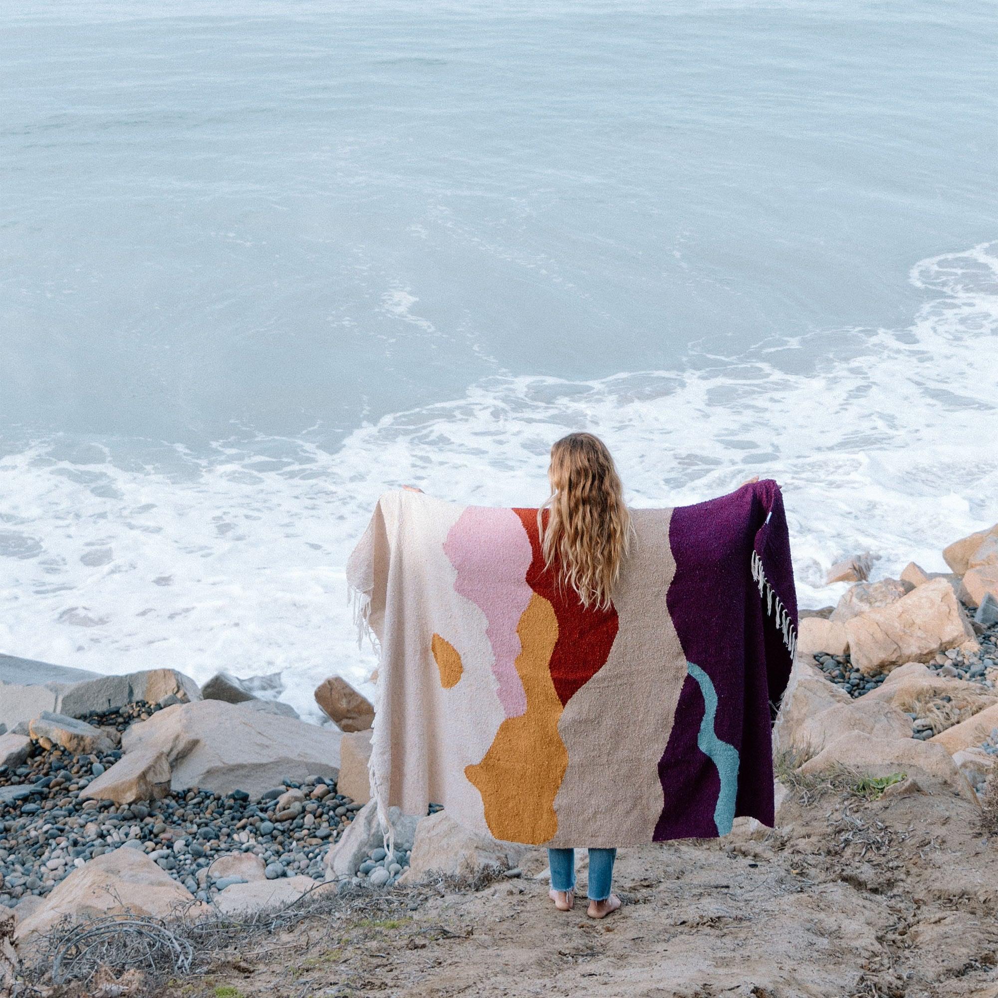 Mountain Sunrise Blanket