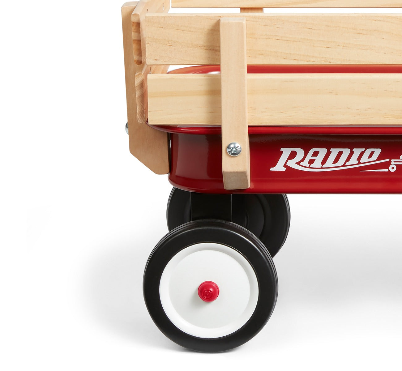 My 1st Steel & Wood Wagon with Teddy Bear