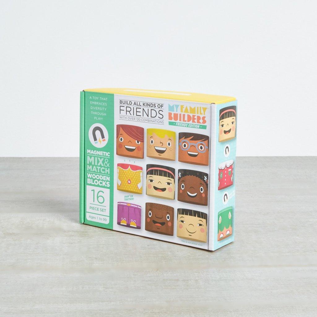 MyFamilyBuilders Friends Magnetic Blocks - Why and Whale