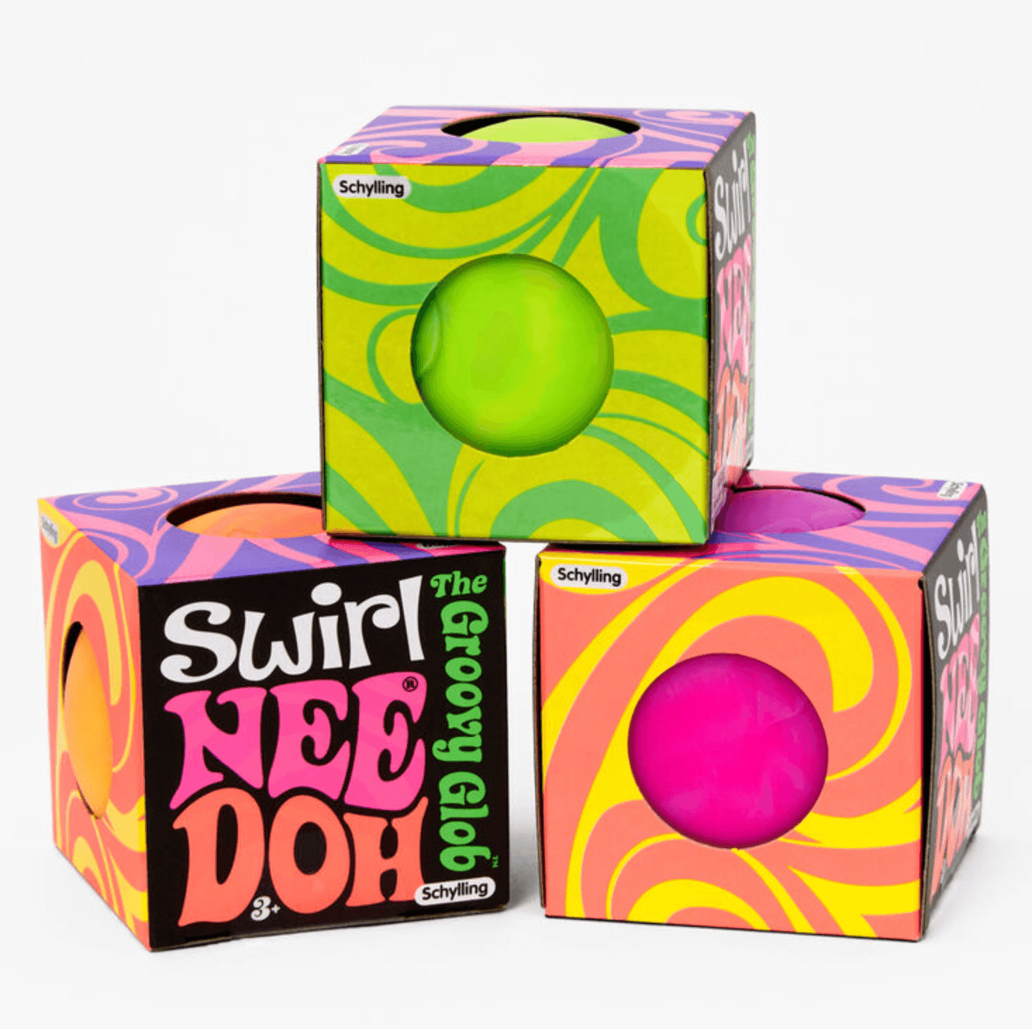 NeeDoh™ Swirl Fidget Toy, assorted - Why and Whale