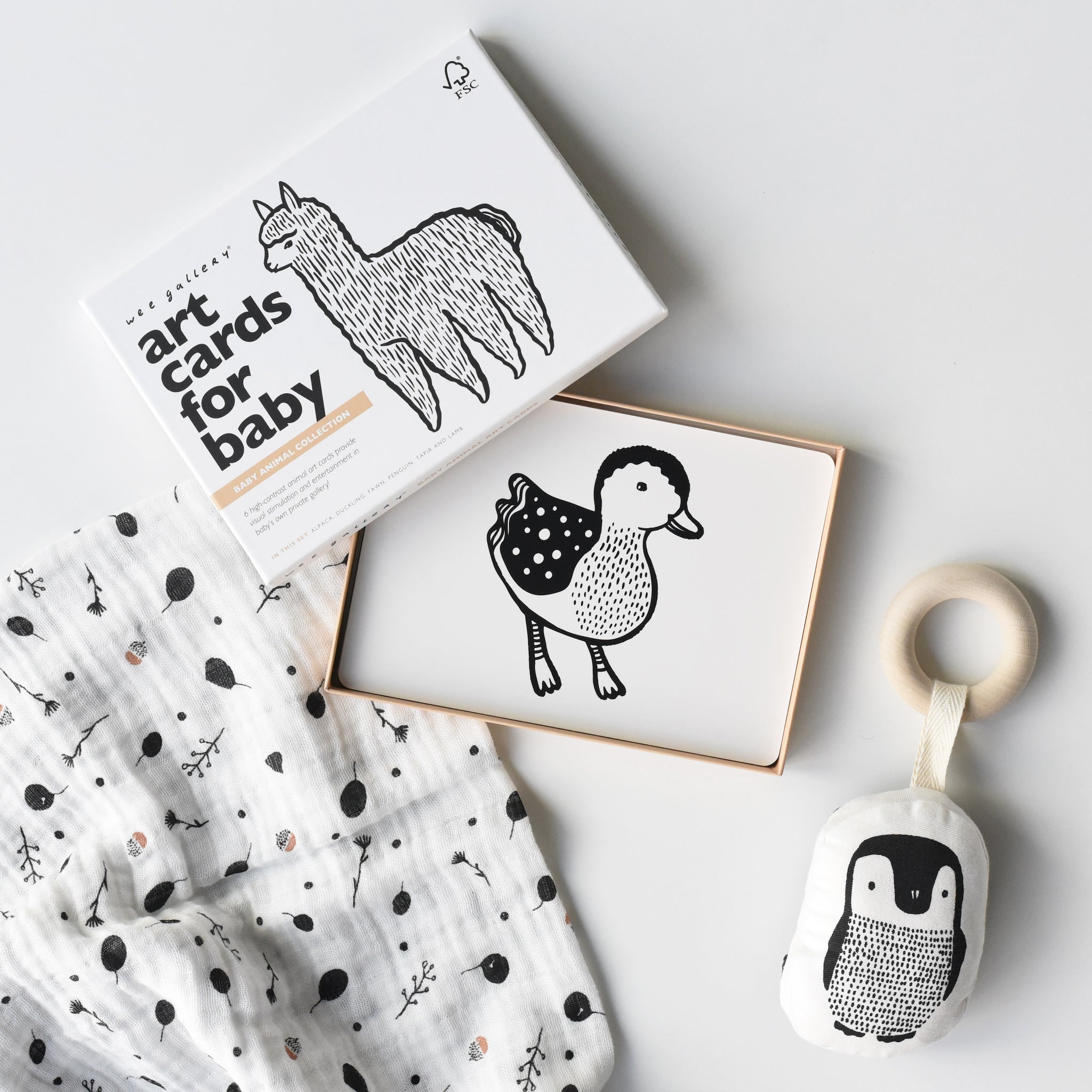 Newborn Baby Gift Set - Baby Animals