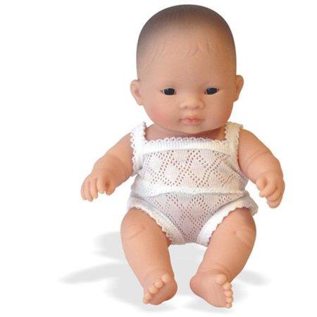 Newborn Baby Doll, Asian Girl, 8in - Why and Whale