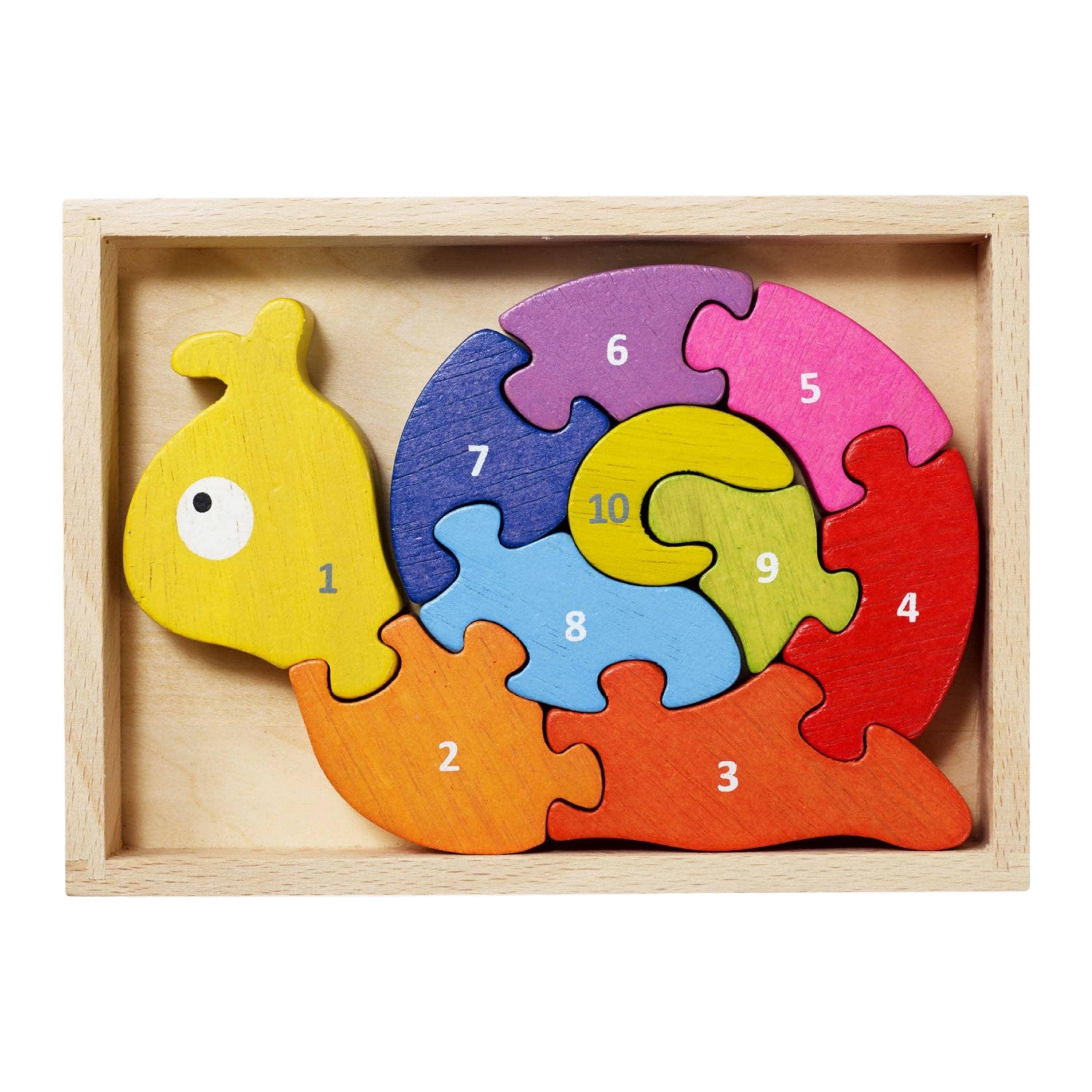 Number Snail Puzzle - Why and Whale