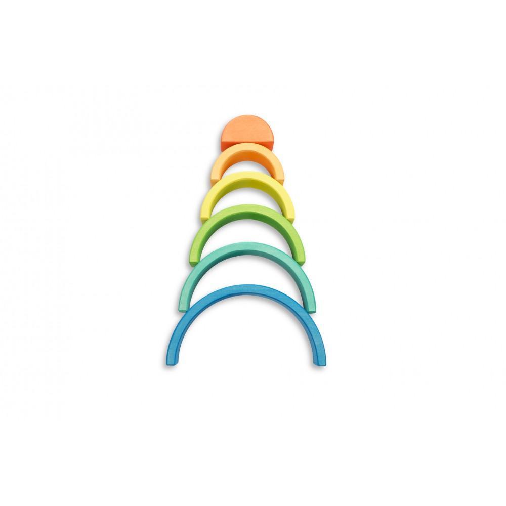 Ocamora - Blue 6 Piece Rainbow Stacker, Azul - Why and Whale