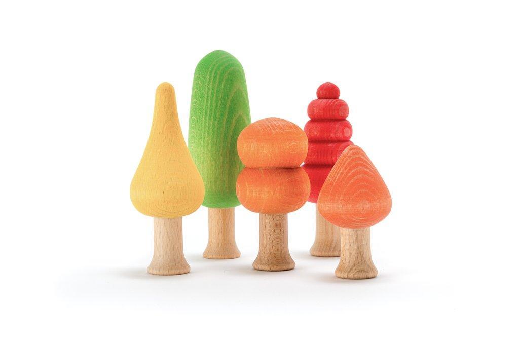 Ocamora ‘Bosque Calido’ Trees - Set of 5 - Why and Whale