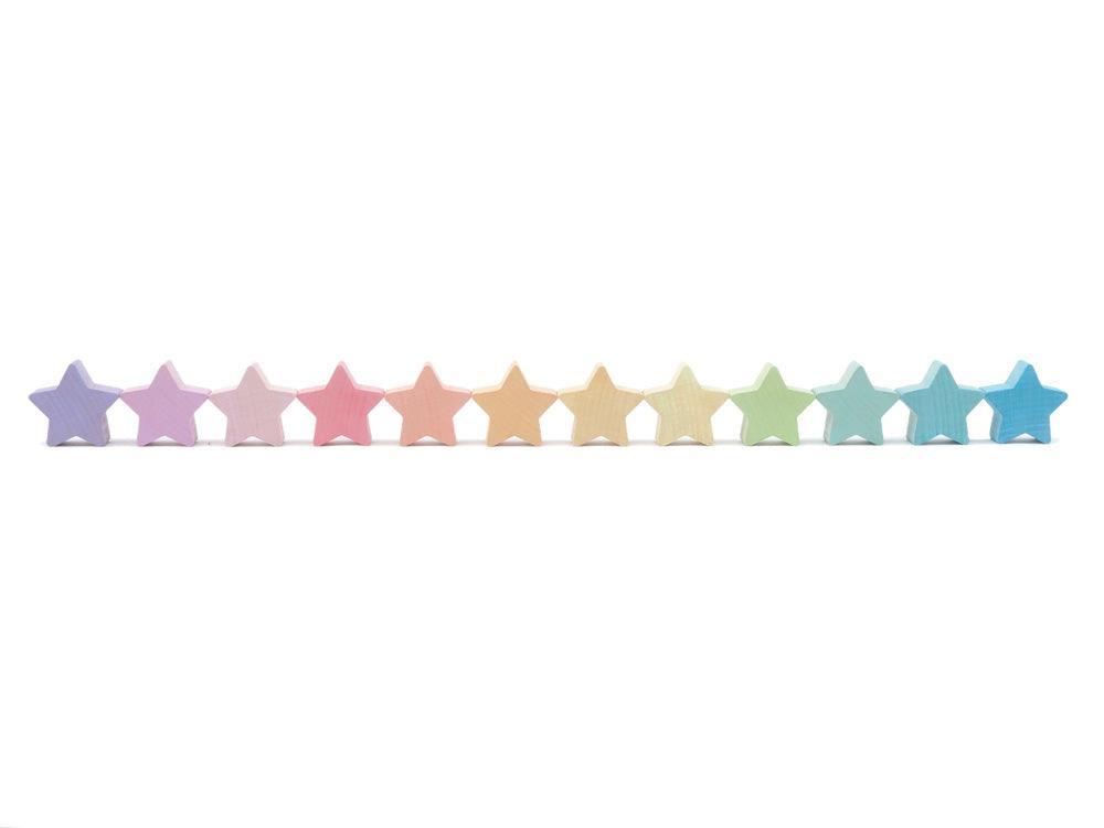 Ocamora - Pastel Stars, Set of 12 - Why and Whale