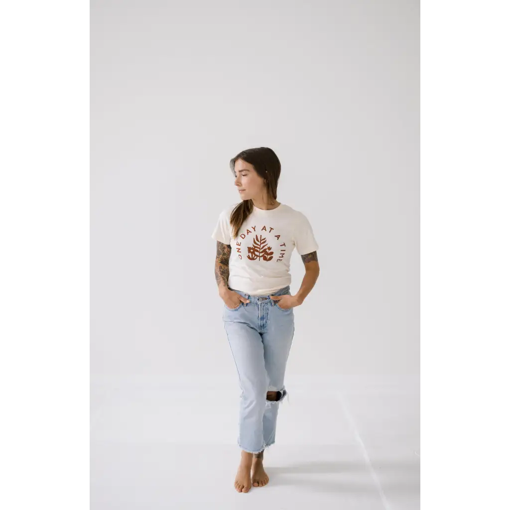 One Day at A Time Relaxed Women's Tee