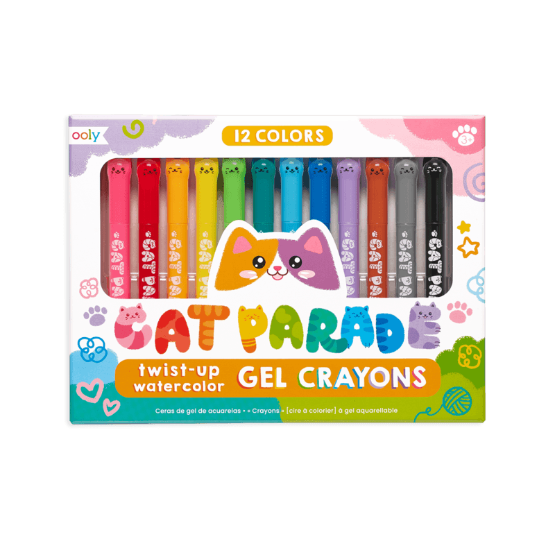 ooly cat parade gel crayons - Why and Whale