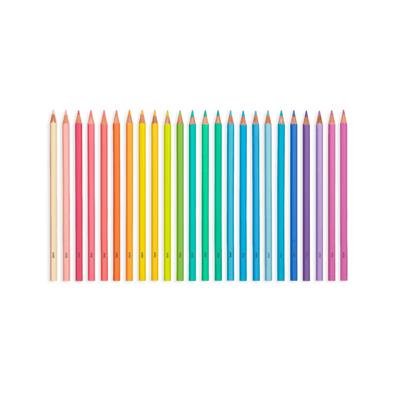 ooly Pastel Hues Colored Pencils Set of 24 - Why and Whale