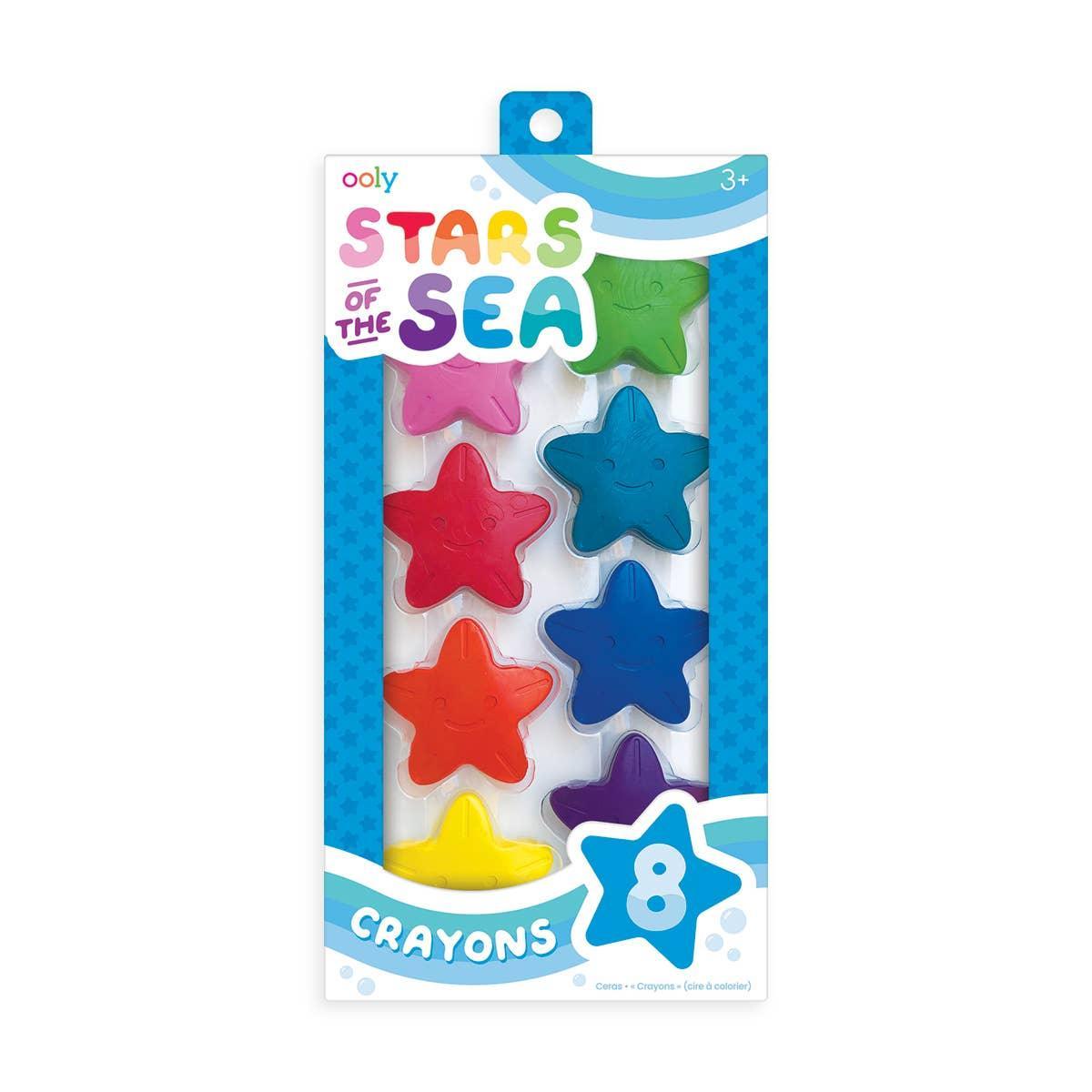 ooly Stars of the Sea Starfish Crayons - Why and Whale