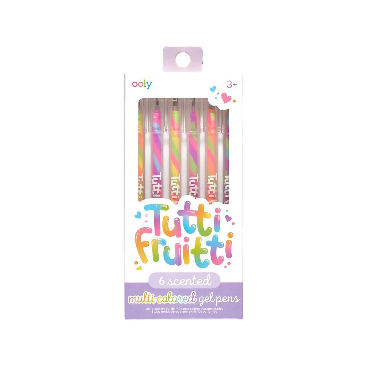 ooly Tutti Fruitti Scented Gel Pens - Why and Whale