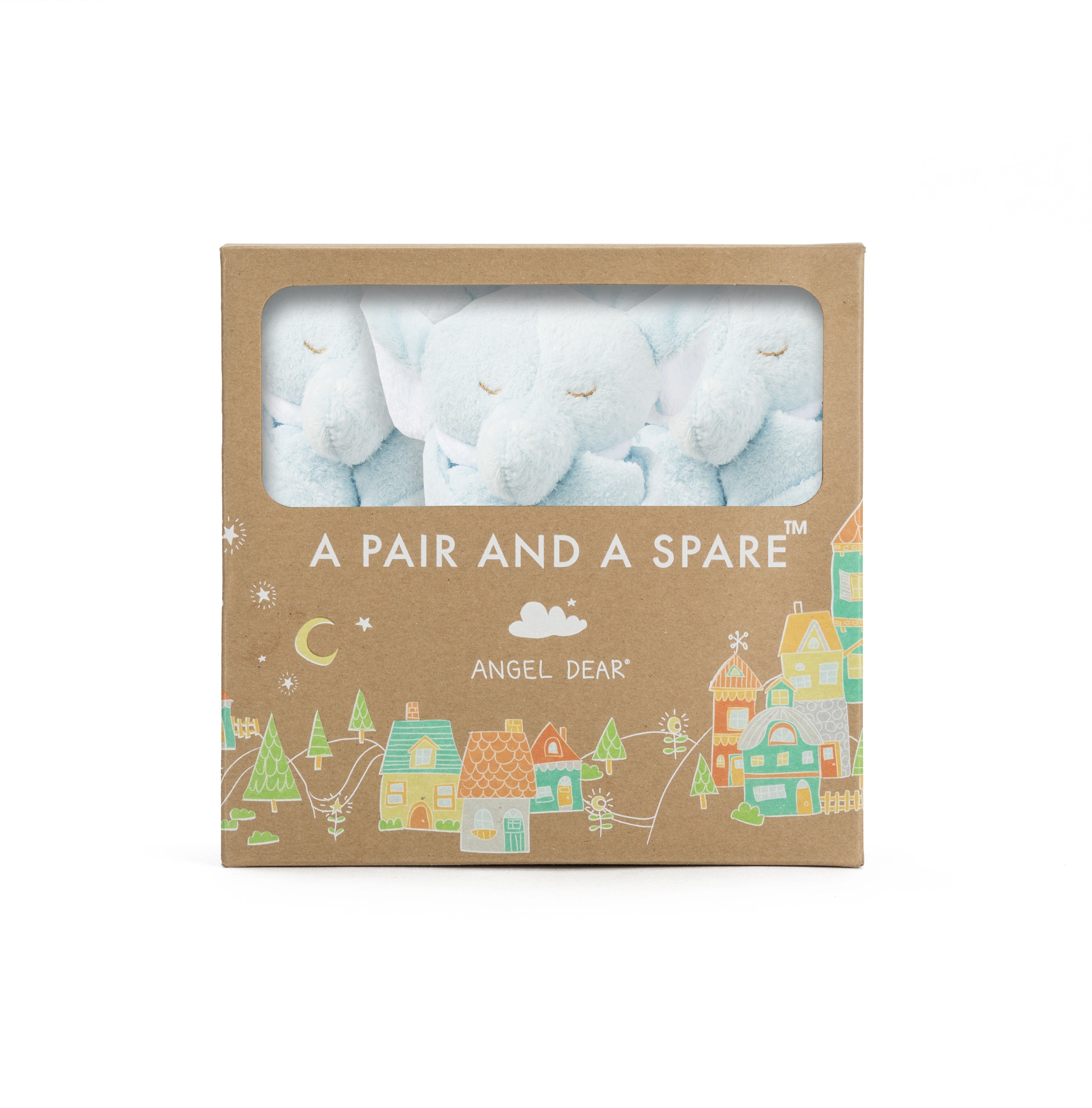 Pair and a Spare - Blue Elephant