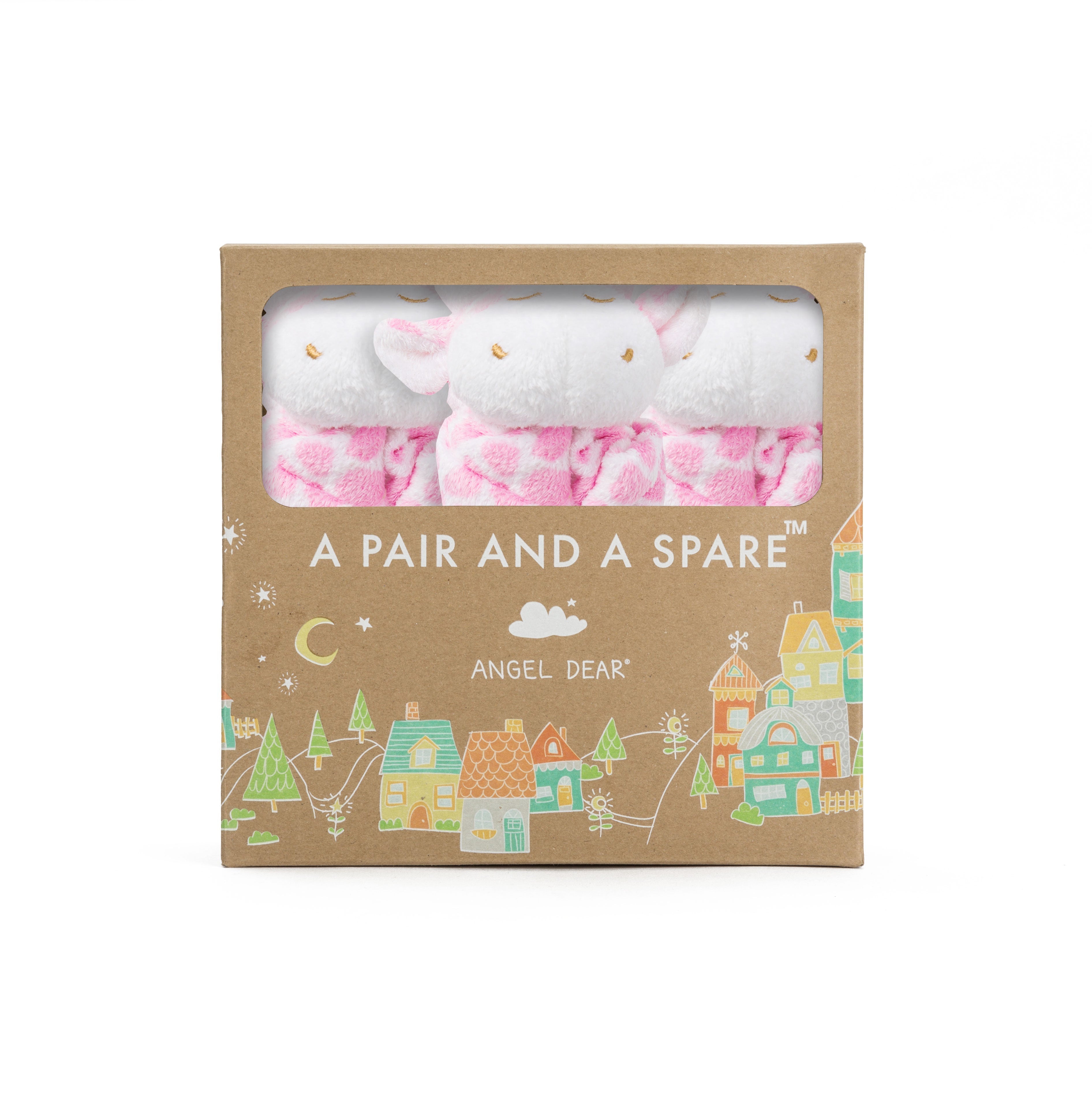 Pair and a Spare - Pink Giraffe