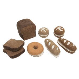 Pretend Play Felt Food Bread Set - Papoose - Why and Whale