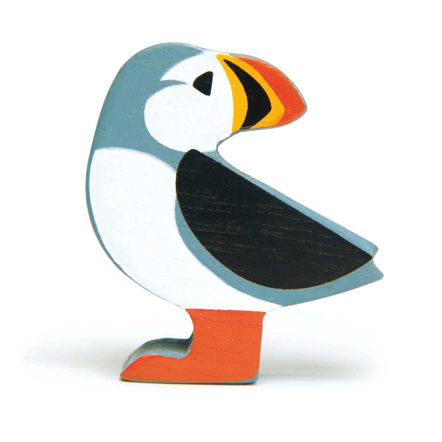 Puffin - Wooden Animal - Tender Leaf Toys - Why and Whale