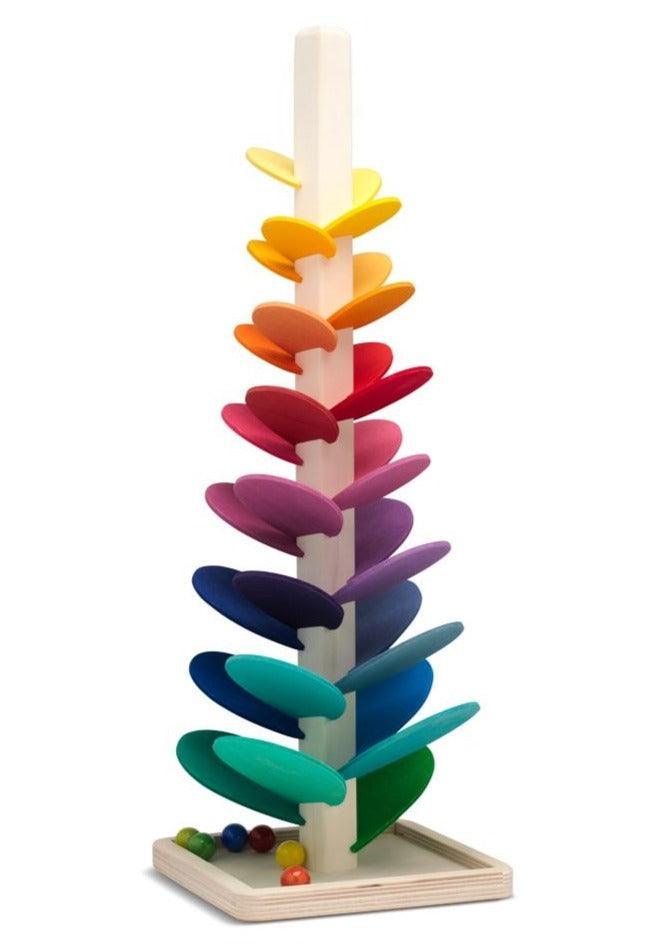 Rainbow Cascading Marble Ball Tree - 20in - Why and Whale