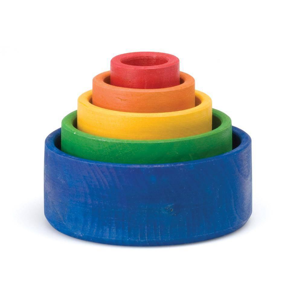 Rainbow Nesting Bowls - Why and Whale
