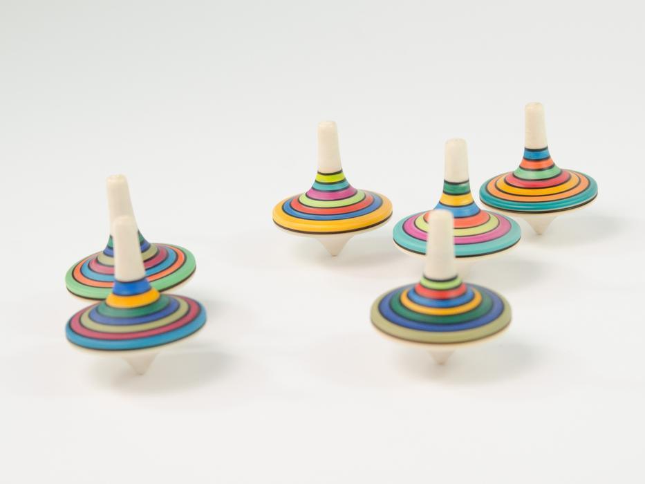 Rallye Spinning Top, assorted - Why and Whale