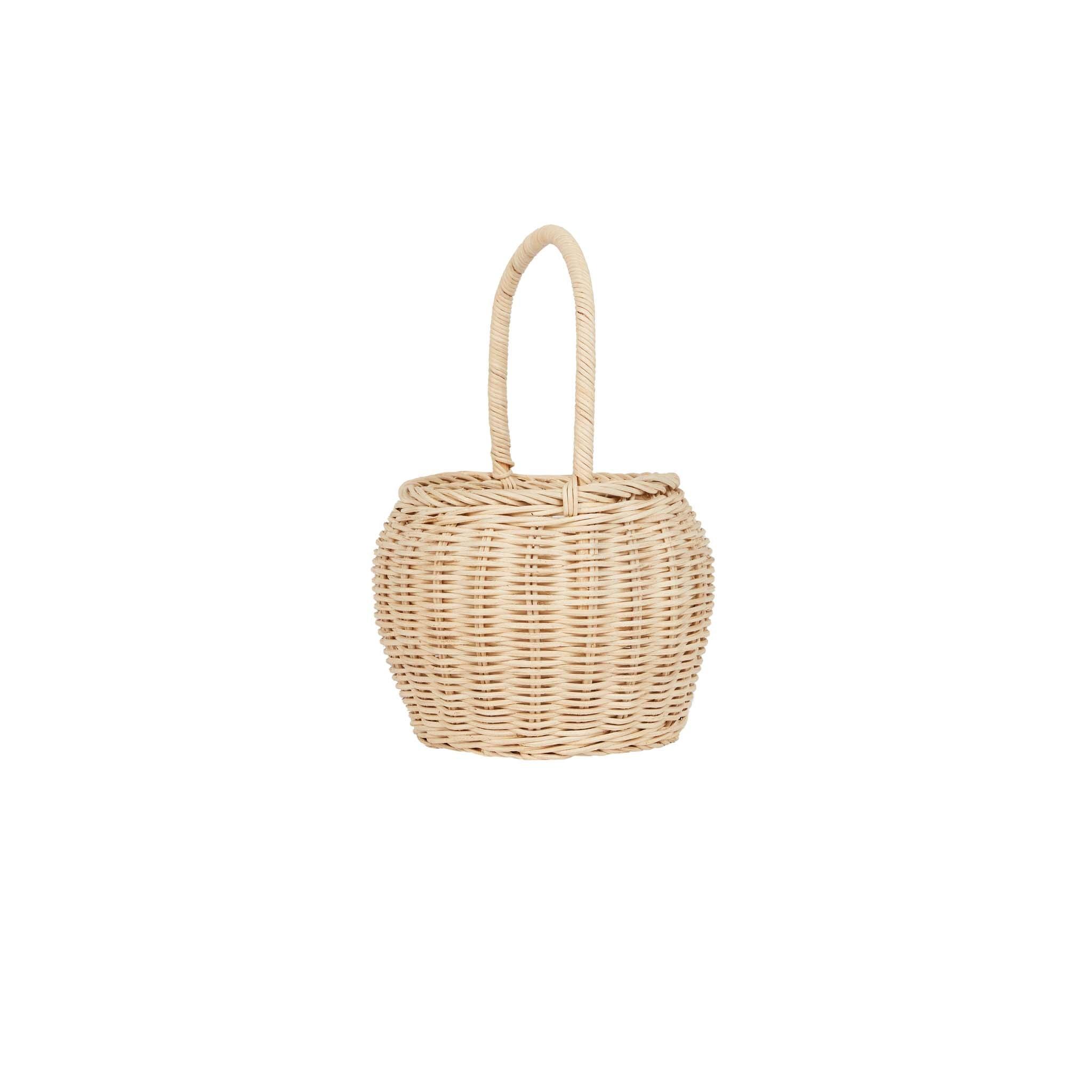 Rattan Big Berry Basket - Straw - Why and Whale