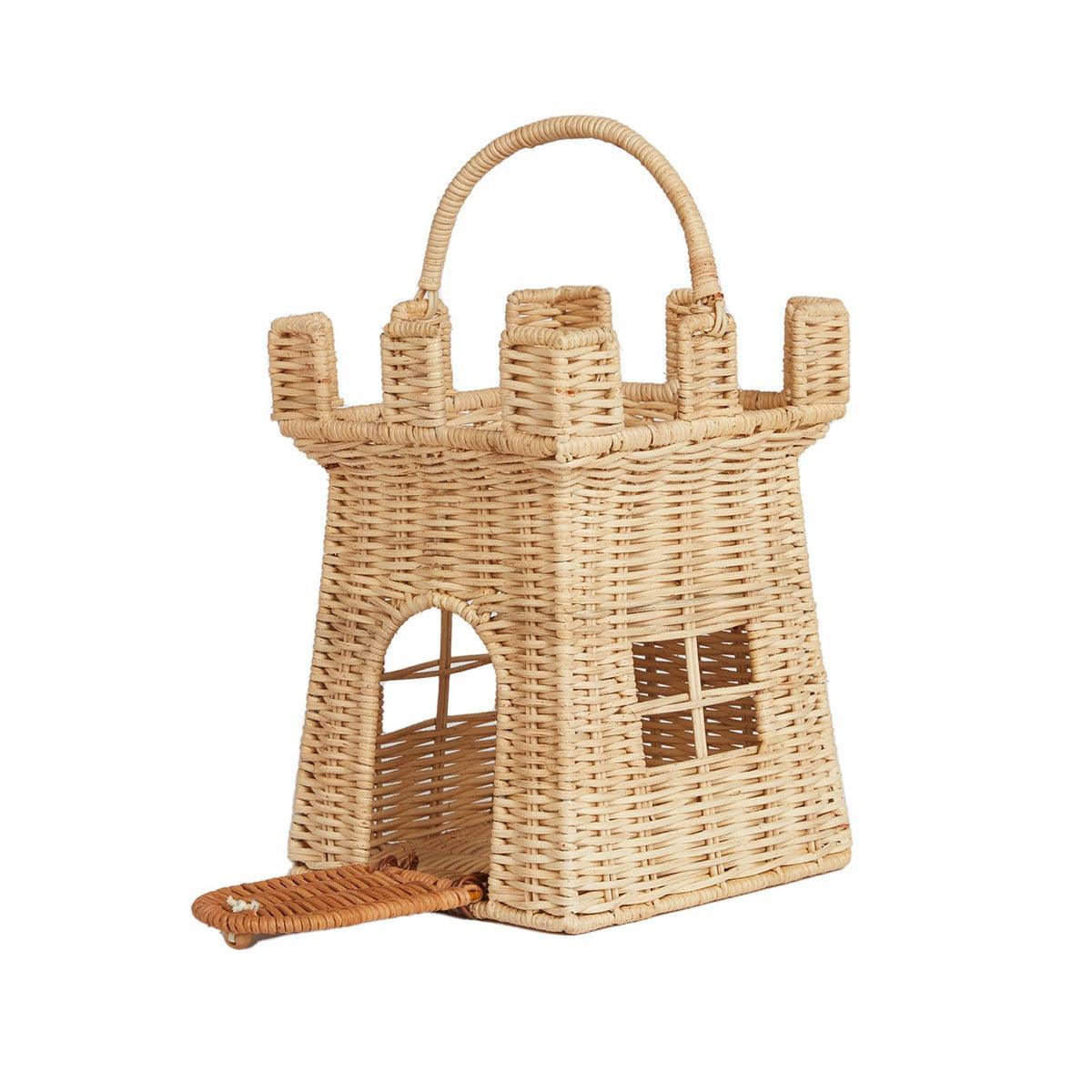 Rattan Castle Bag - Why and Whale