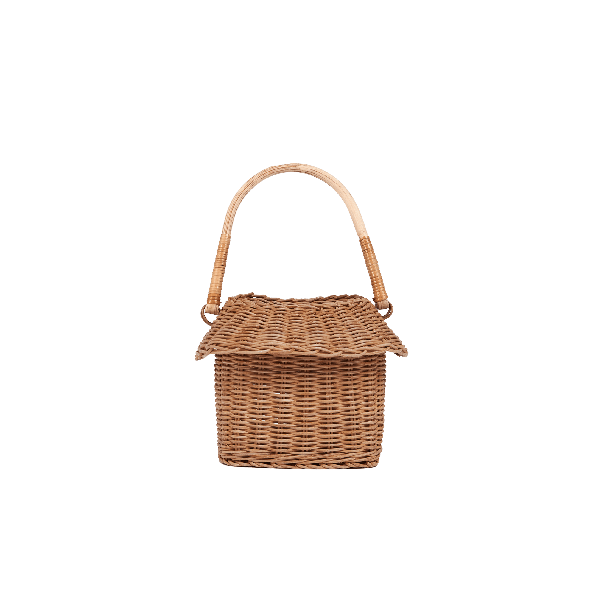 Rattan Hutch Small Basket - Why and Whale