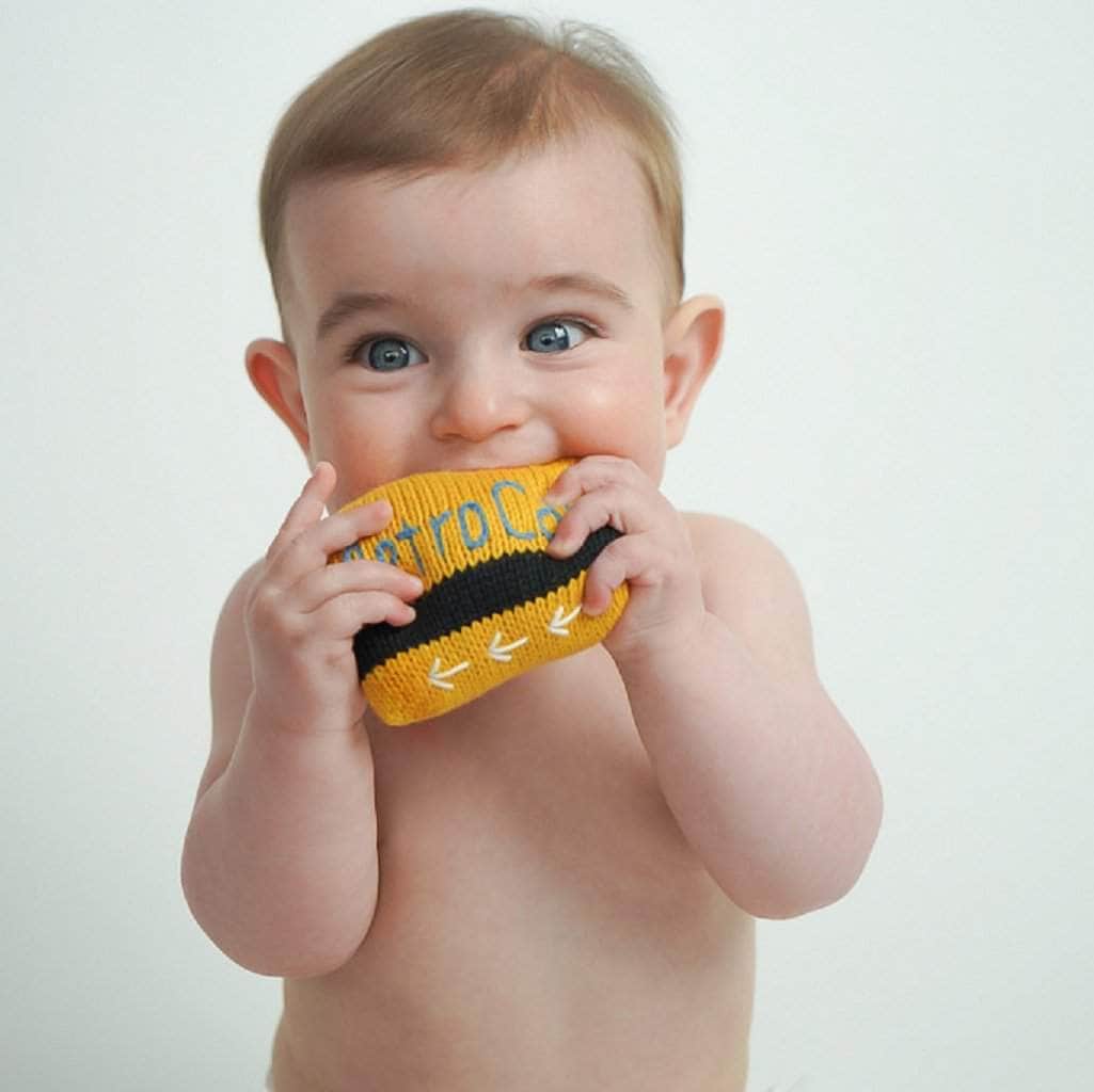 Organic Baby Toys - Newborn Rattles | New York Metro or Subway Card