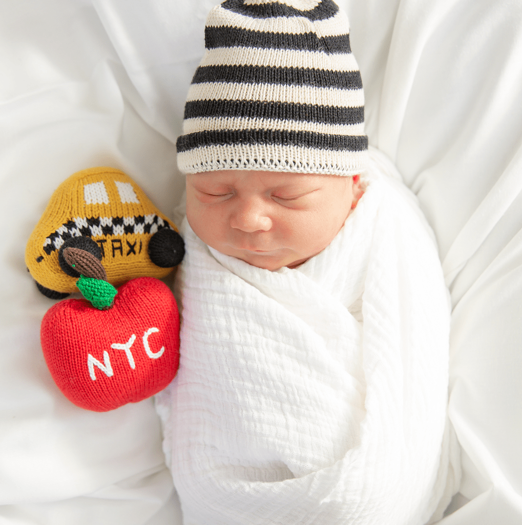 Organic Baby Toys - Newborn Rattles | NYC Apple