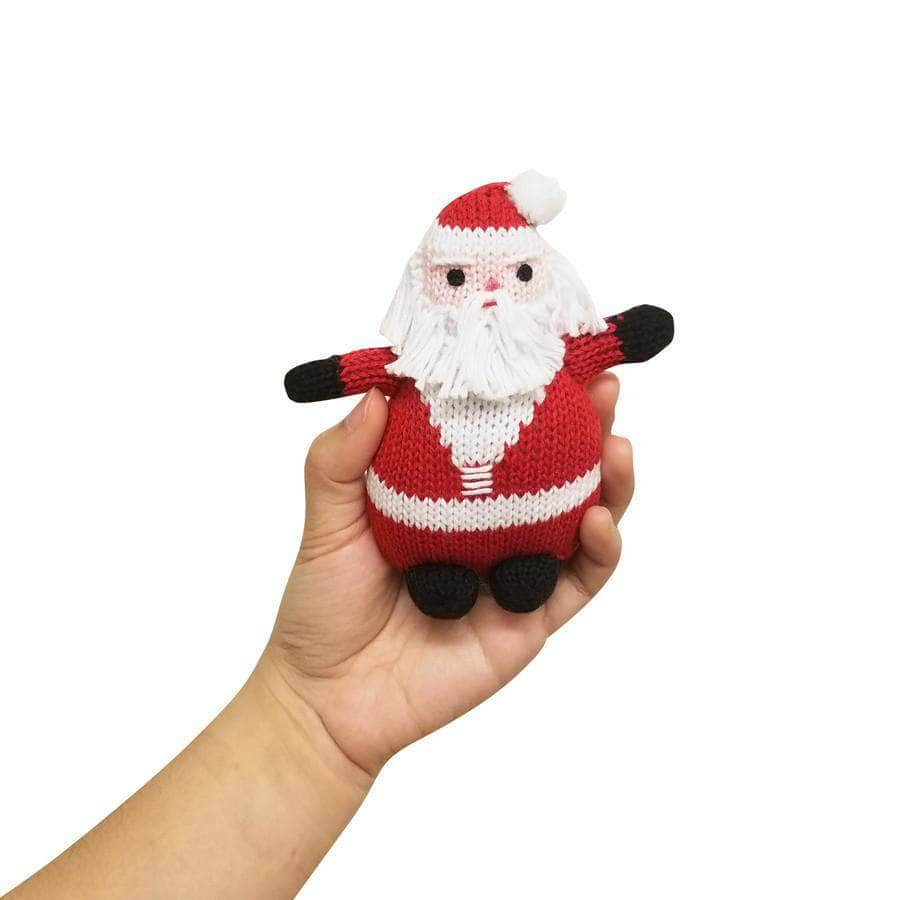 Organic Baby Toys - Newborn Rattles | Santa