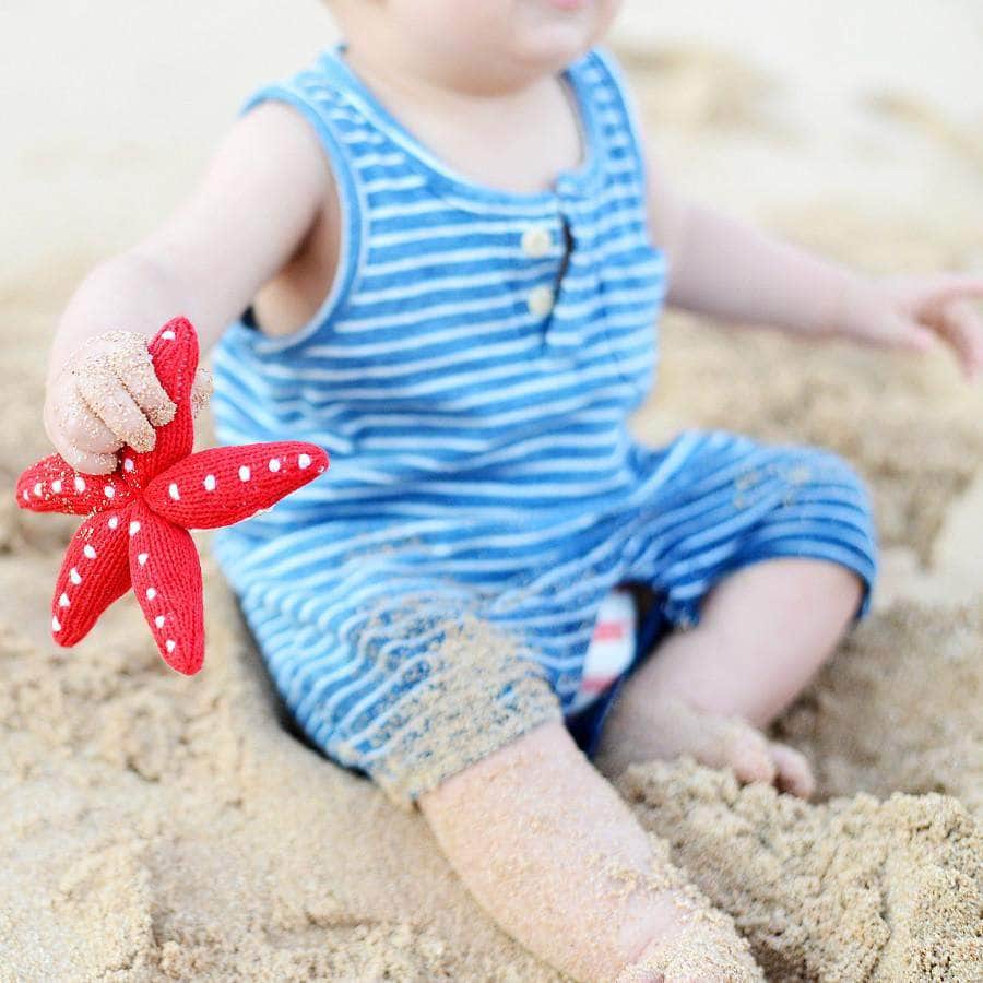 Organic Baby Toys - Newborn Rattles | Starfish