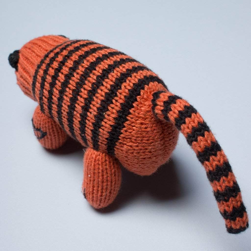 Organic Baby Toys - Newborn Rattles | Tiger