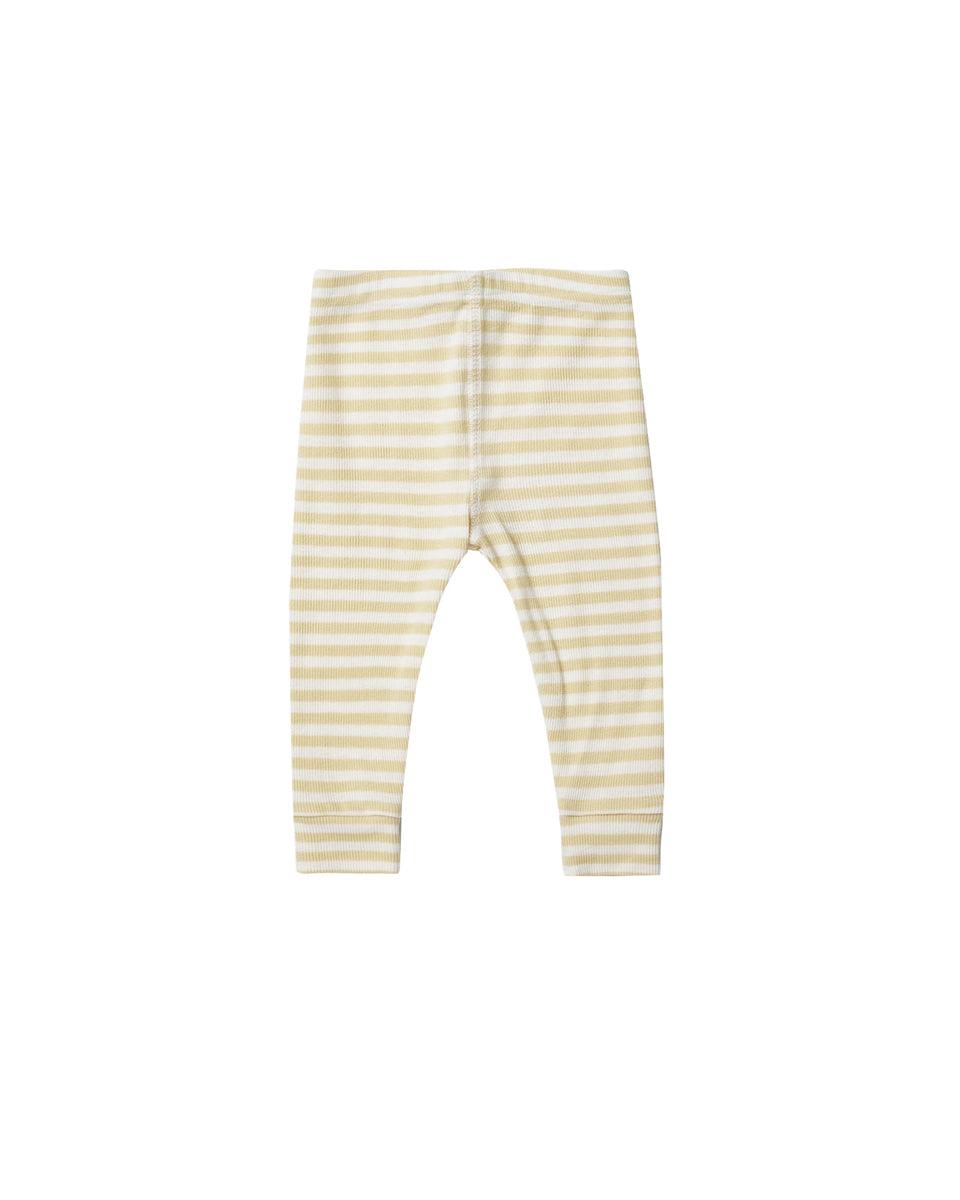 ribbed legging, yellow stripe - Why and Whale